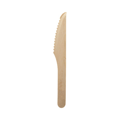 BioPak Unbranded FSC™ Wooden Knife 160mm (2000/ctn)