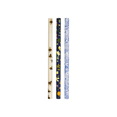 BioPak Jumbo BioStraw Paper Art Series 10x197mm (2500/ctn)