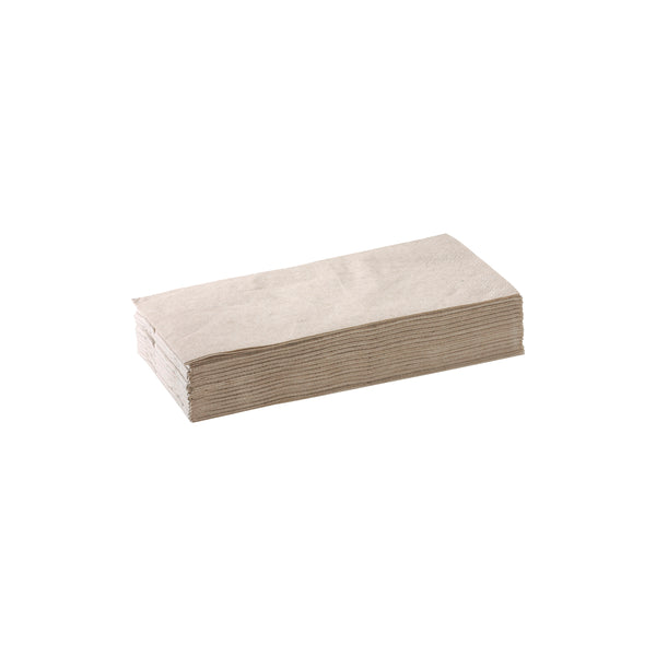 BP.L-DN1/8-N BioPak FSC BioNapkin Dinner 2-Ply Readifold Natural Globe Importers Adelaide Hospitality Supplies