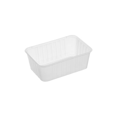 Ribbed Plastic Freezer Grade Containers 1000ml