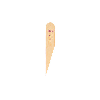 Modern Steak Markers / Picks Medium Rare