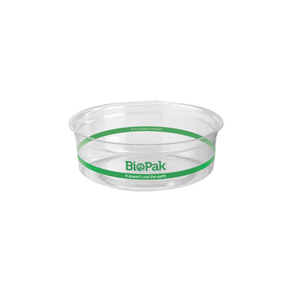BioPak Clear PLA BioBowl 121x35mm / 240ml (500/ctn)
