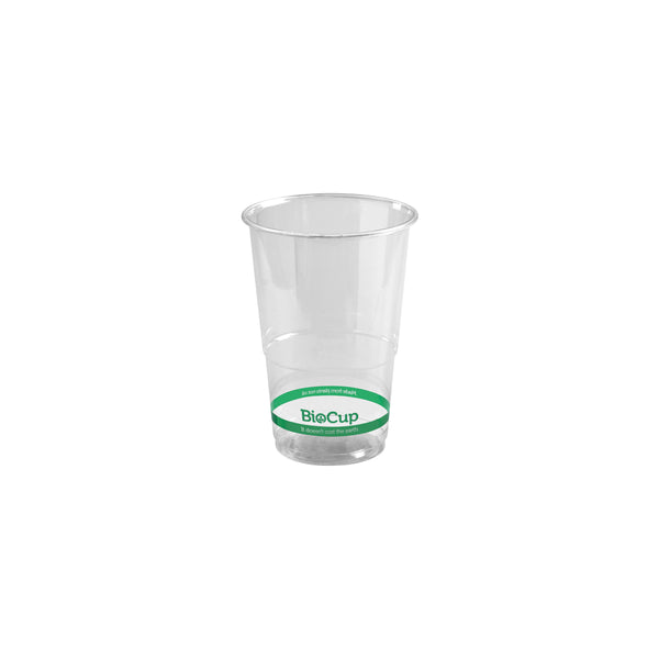 BP.R-280Y BioPak Clear PLA BioCup (76mm) 280ml Certified Globe Importers Adelaide Hospitality Supplies