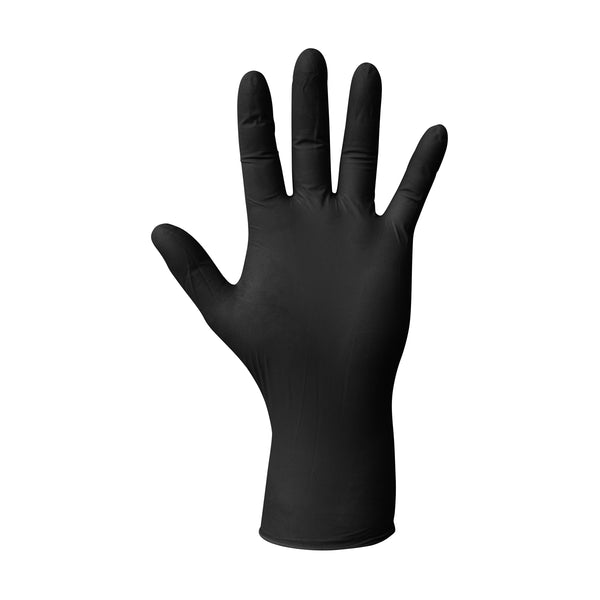 TGC.120004 Nitrile Gloves Black X-Large (100/pack) Globe Importers Adelaide Hospitality Supplies