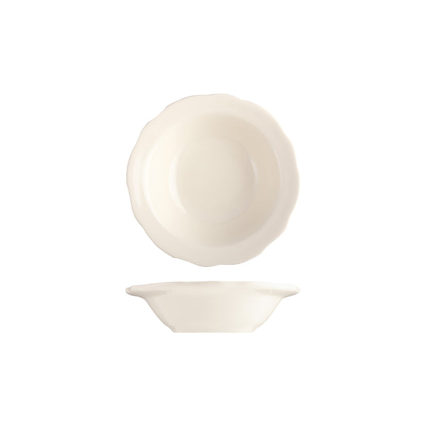 Round Bowl with Scalloped Rim 163x59mm / 220ml