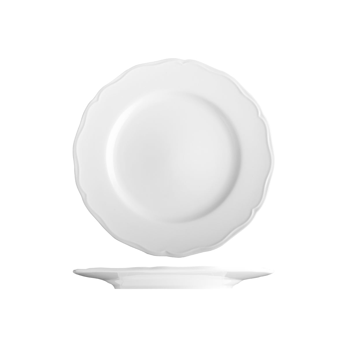 Tuxton Charleston Round Wide Rim Plate 272mm