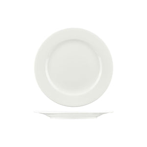 1107B Long Fine Classicware Round Plate Wide Rim Globe Importers Adelaide Hospitality Supplies