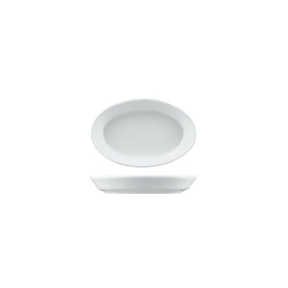 Arlington Oval Coupe Dish - Oval Coupe Dish 160x105mm (12/ctn)