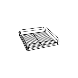 30605-BK Square Glass Basket - Black PVC Coated Globe Importers Adelaide Hospitality Supplies