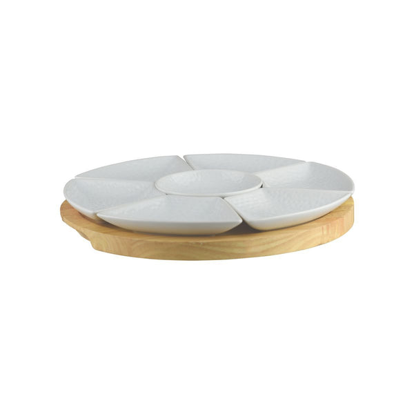 400.118 Long Fine Classicware Round Platter Set Globe Importers Adelaide Hospitality Supplies