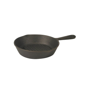 41080-TR Round Skillet Ribbed Cast Iron Globe Importers Adelaide