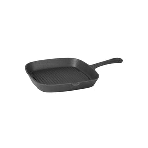 41095-TR Square Skillet - Ribbed Cast Iron Globe Importers Adelaide Hospitality Suppiles