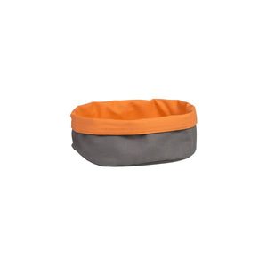 41640-O Oval Canvas Bag - Charcoal / Orange Globe Importers Adelaide Hospitality Suppliers