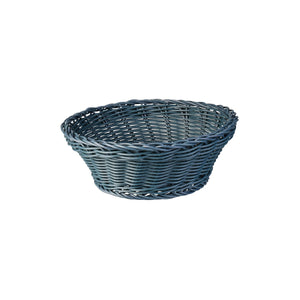 41880-GY Round Heavy Duty Polypropylene Serving Basket - Grey Globe Importers Adelaide Hospitality Suppliers