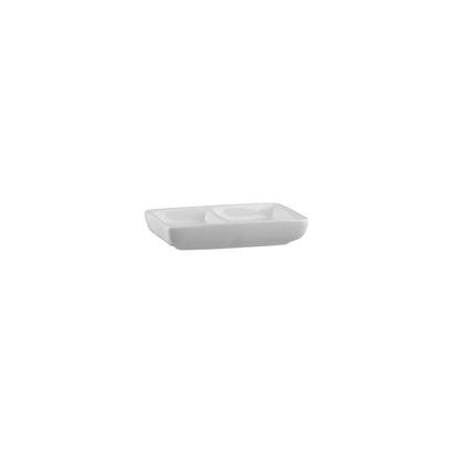 Classicware Rectangular Deep Dish 2 Compartments - Rectangular Deep Dish 2 Compartments 100x60mm / 40ml