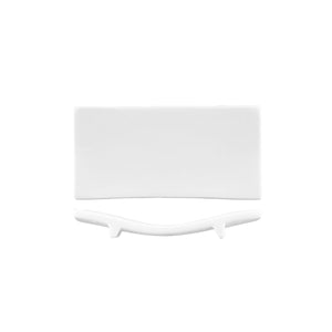 459 Long Fine Classicware Rectangular Footed Wave Plate Globe Importers Adelaide Hospitality Supplies