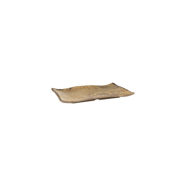 461013 Cheforward Transform Wood Grain Rectangular Platter Globe Importers Adelaide Hospitality Supplies