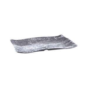 461028-WP Cheforward Endure Weathered Pewter Rectangular Platter Globe Importers Adelaide Hospitality Supplies