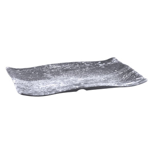 461040-WP Cheforward Endure Weathered Pewter Rectangular Platter Globe Importers Adelaide Hospitality Supplies