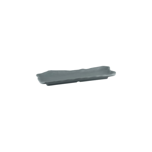 461223-ON Cheforward Endure Weathered Onyx Oblong Plate Globe Importers Adelaide Hospitality Supplies