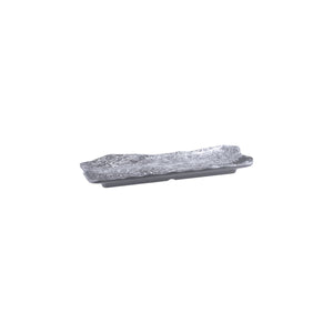461223-WP Cheforward Endure Weathered Pewter Oblong Plate Globe Importers Adelaide Hospitality Supplies