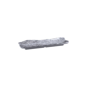 461227-WP Cheforward Endure Weathered Pewter Oblong Plate Globe Importers Adelaide Hospitality Supplies