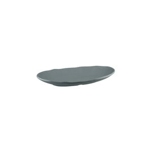 463023-ON Cheforward Endure Weathered Onyx Oval Plate Globe Importers Adelaide Hospitality Supplies