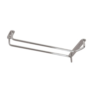 56161 Single Row Glass Hanger Chrome Globe Importers Adelaide Hospitality Suppliers