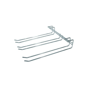 56182 Triple Row Glass Hanger Chrome Globe Importers Adelaide Hospitality Suppliers