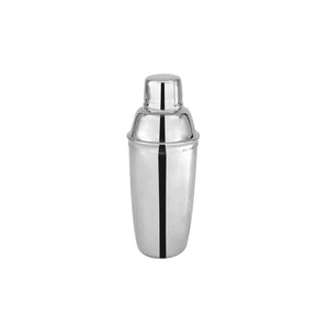 73603 Moda Cocktail Shaker Black Ribbed - 3 Piece Globe Importers Adelaide Hospitality Suppliers