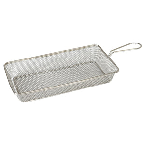73731 Moda Brooklyn Rectangular Service Basket - Stainless Steel Globe Importers Adelaide Hospitality Suppliers