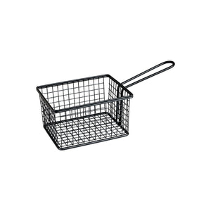 73824-BK Moda Soho Rectangular Service Basket - Black Globe Importers Adelaide Hospitality Suppliers