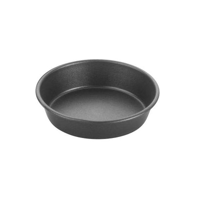 Cake Pans - Round Smooth Mould with border - 6 pack 80 x 20mm