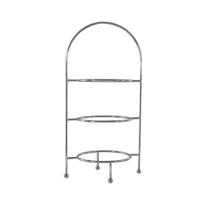 Round 3 Tier Display Stand - Chrome Plated 220x620mm (1/Ctn)