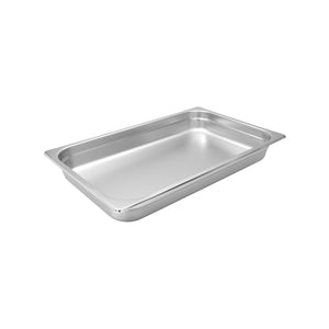 885104 1/1 Size Anti-Jam Steam Pan Stainless Steel 14.2Ltr Globe Importers Adelaide Hospitality Supplies