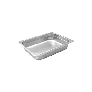 885201 1/2 Size Anti-Jam Steam Pan Stainless Steel 1.8Ltr Globe Importers Adelaide Hospitality Supplies