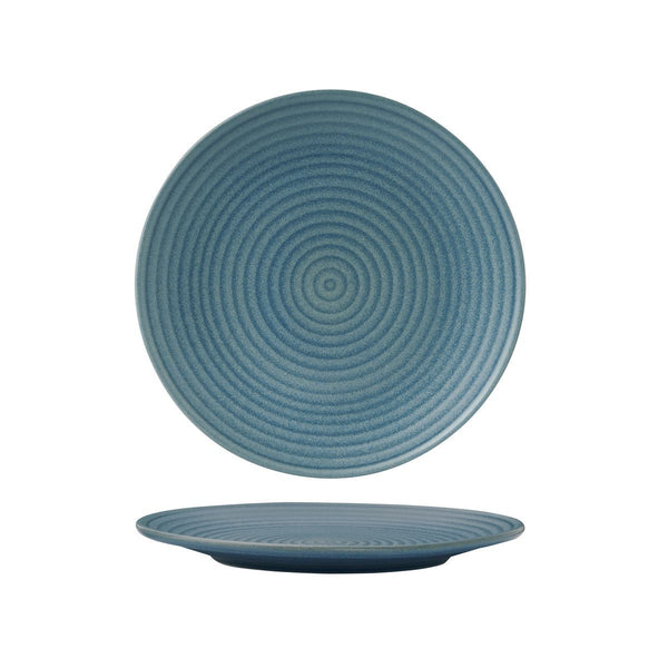 DENIM ROUND RIBBED PLATE