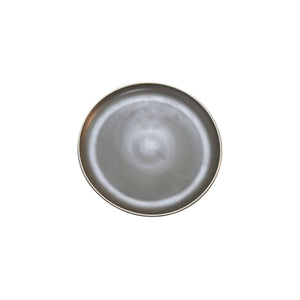 908308 Tablekraft Urban Dark Grey Round Coupe Plate Globe Importers Adelaide Hospitality Supplies