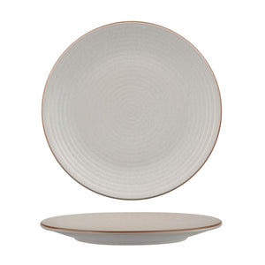 MINERAL ROUND RIBBED PLATE