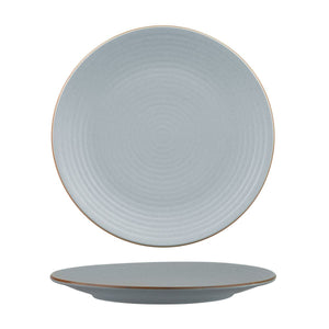 BLUESTONE ROUND RIBBED PLATE