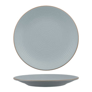 BLUESTONE ROUND RIBBED PLATE