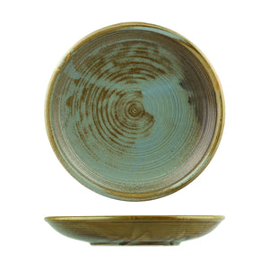 929210 Moda Porcelain Nourish Round Deep Plate Globe Importers Adelaide Hospitality Supplies