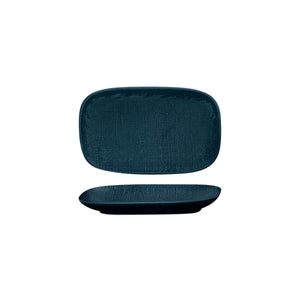94522-BL Luzerne Linen Navy Blue Oblong Plate Globe Importers Adelaide Hospitality Supplies