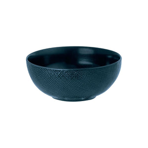 94563-BL Luzerne Linen Navy Blue Round Bowl Globe Importers Adelaide Hospitality Supplies