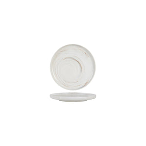 946006 Luzerne Signature Marble Round Plate - Vertical Rim Globe Importers Adelaide Hospitality Supplies