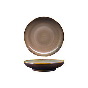 948117 Luzerne Rustic Sama Round Bowl / Plate Globe Importers Adelaide Hospitality Supplies