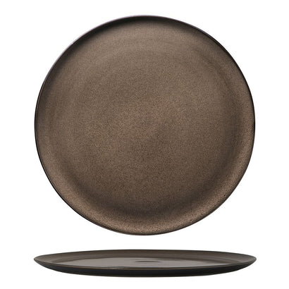 Rustic Chestnut Pizza Plate - Pizza Plate 320mm (12/ctn)