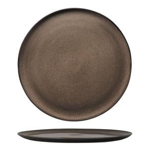 948512 Luzerne Rustic Chestnut Pizza Plate Globe Importers Adelaide Hospitality Supplies