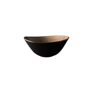 948572 Luzerne Rustic Chestnut Oval Bowl Globe Importers Adelaide Hospitality Supplies
