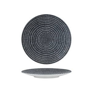 94909-S Luzerne Zen Storm Round Coupe Plate Globe Importers Adelaide Hospitality Supplies